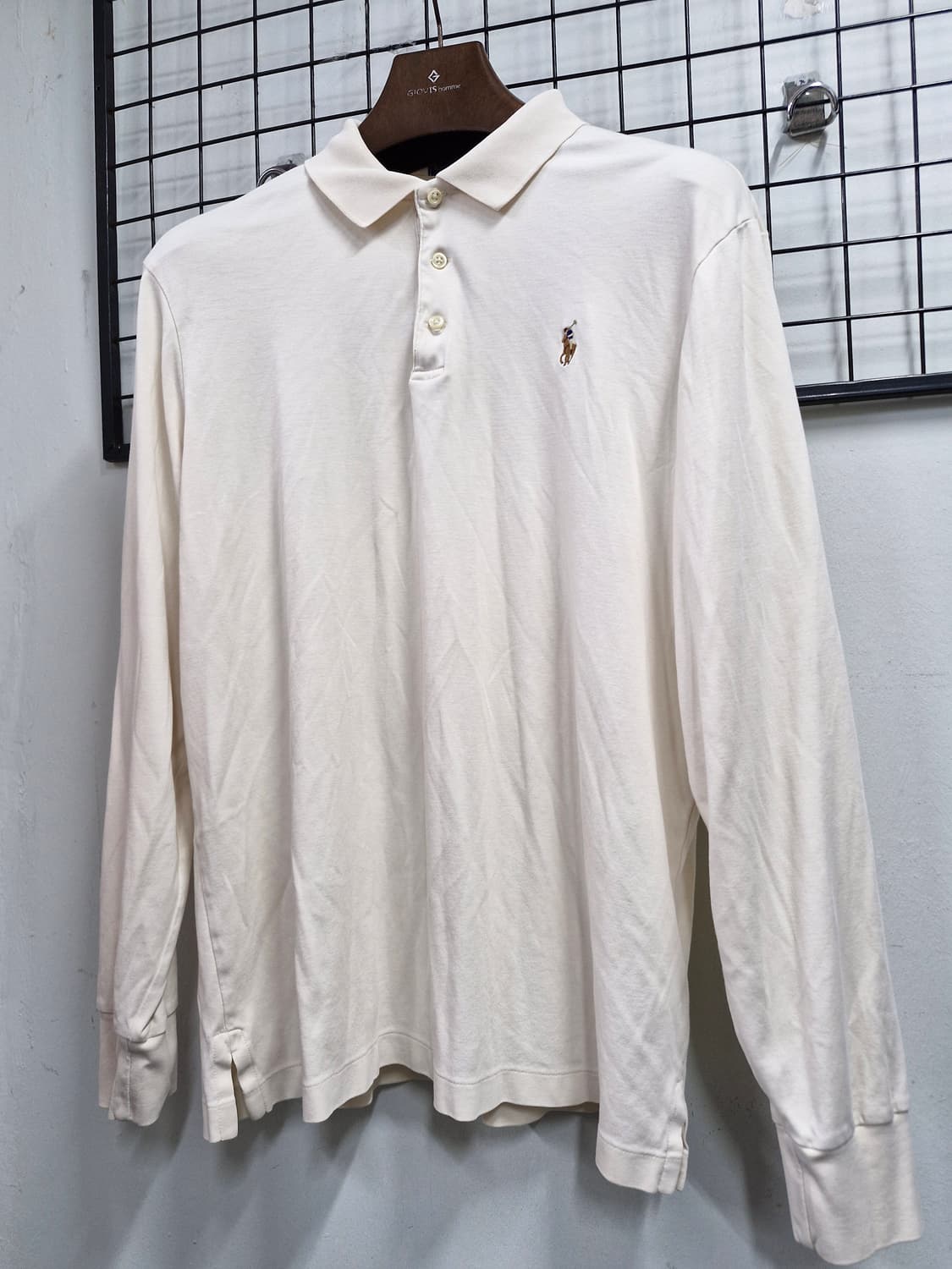 100L 폴로랄프로렌 카라 긴팔티. 상품이미지3