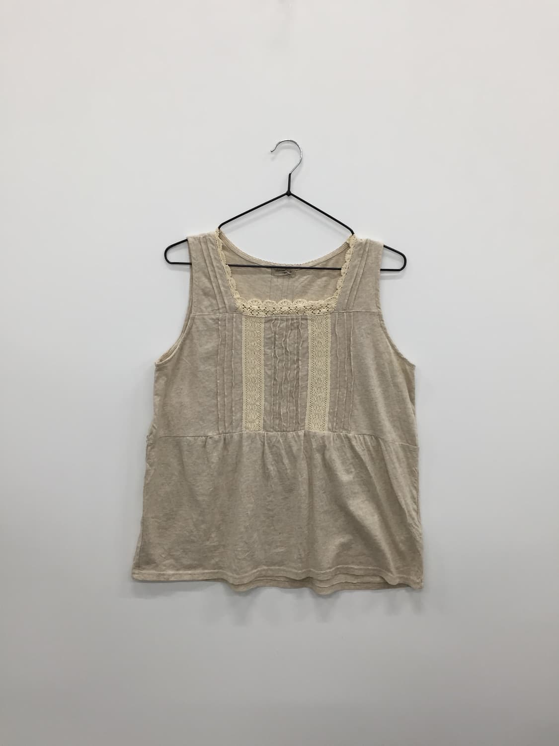 'Samansa Mos' Lace Cotton Sleeveless Top 상품이미지4