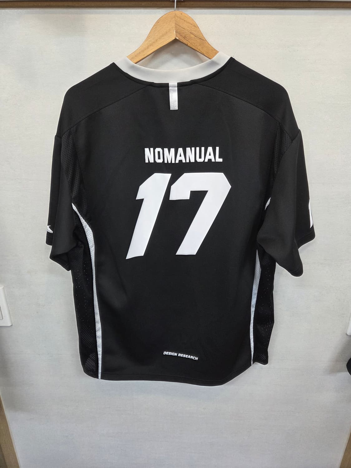 노매뉴얼 넘버 17 풋볼 져지 메쉬 반팔 xl 상품이미지2