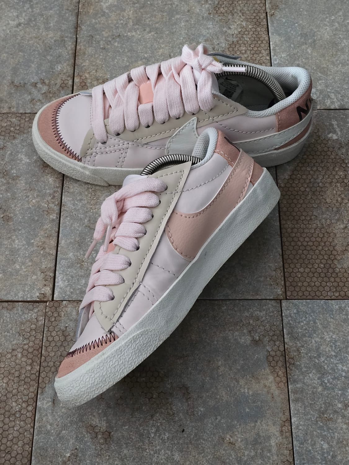 (240)나이키 블레이저 로우 77 점보 핑크 옥스포드  상품이미지5