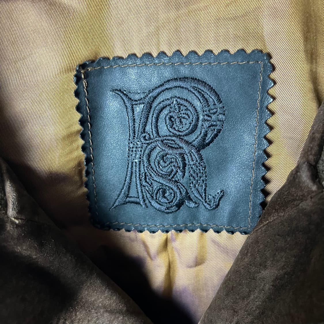 [JPN] 빈티지 리얼레더 스웨이드 봄버자켓 상품이미지5