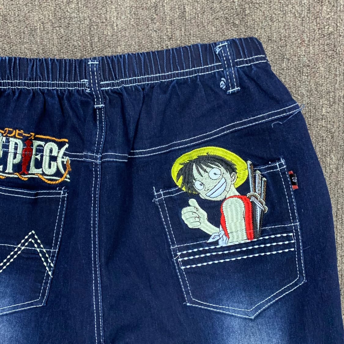 [L] VTG 원피스 자수 밴딩팬츠 상품이미지1
