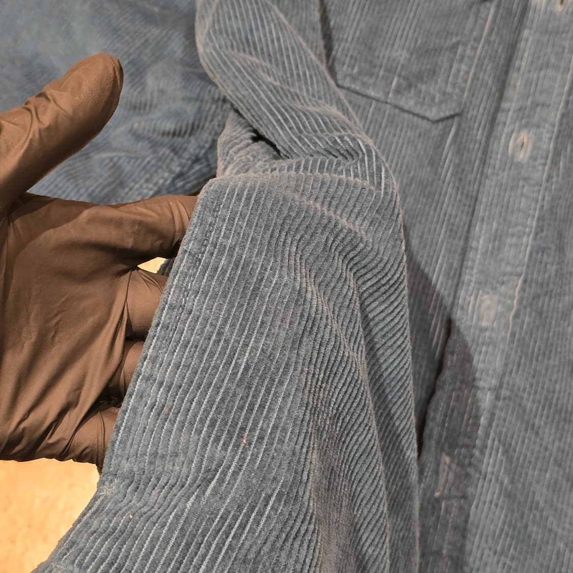 Lands' End 코듀로이 셰르파 안감 셔츠형 자켓 상품이미지4