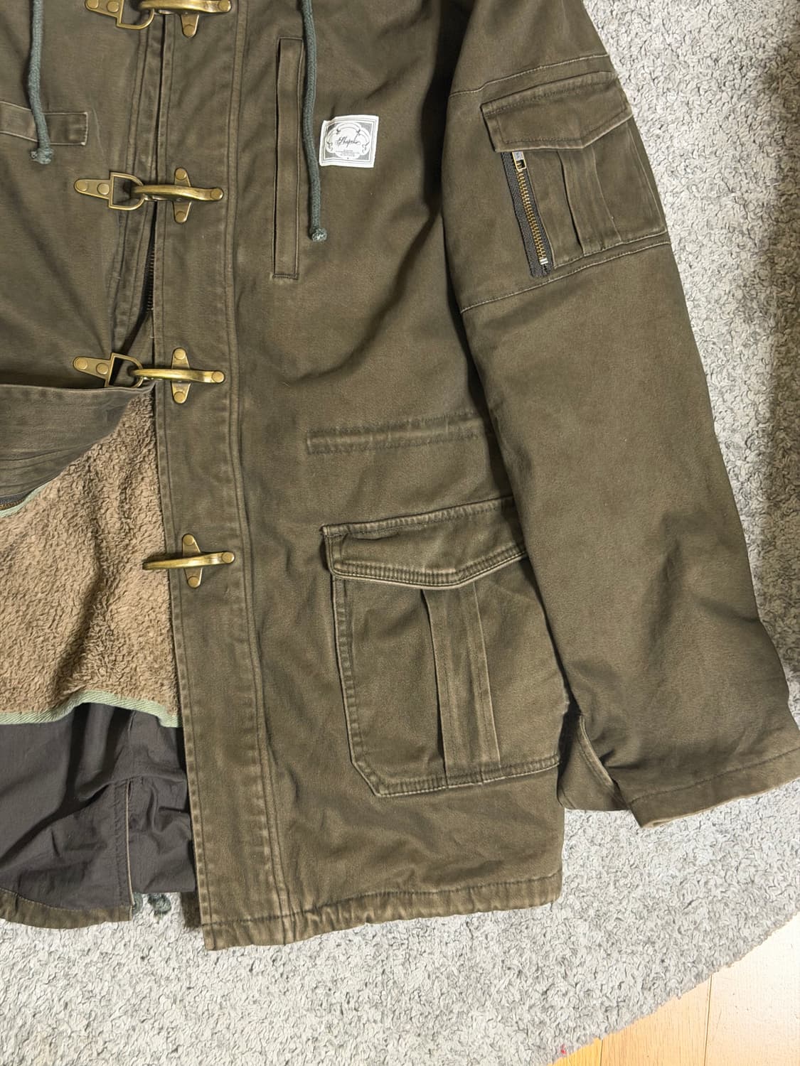 ShapeL 파이어맨 피쉬테일 코트 상품이미지5