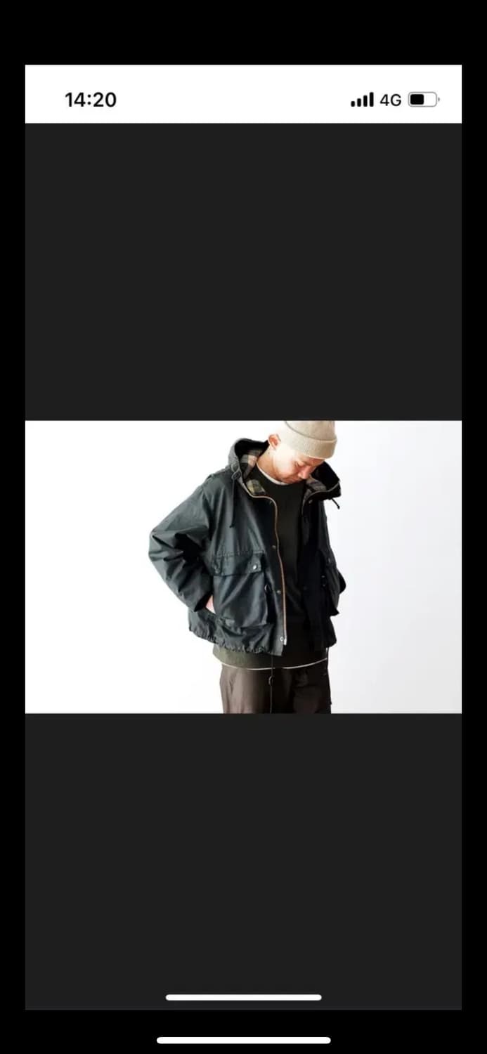 캡틴선샤인 바버 후디 자켓 상품이미지1