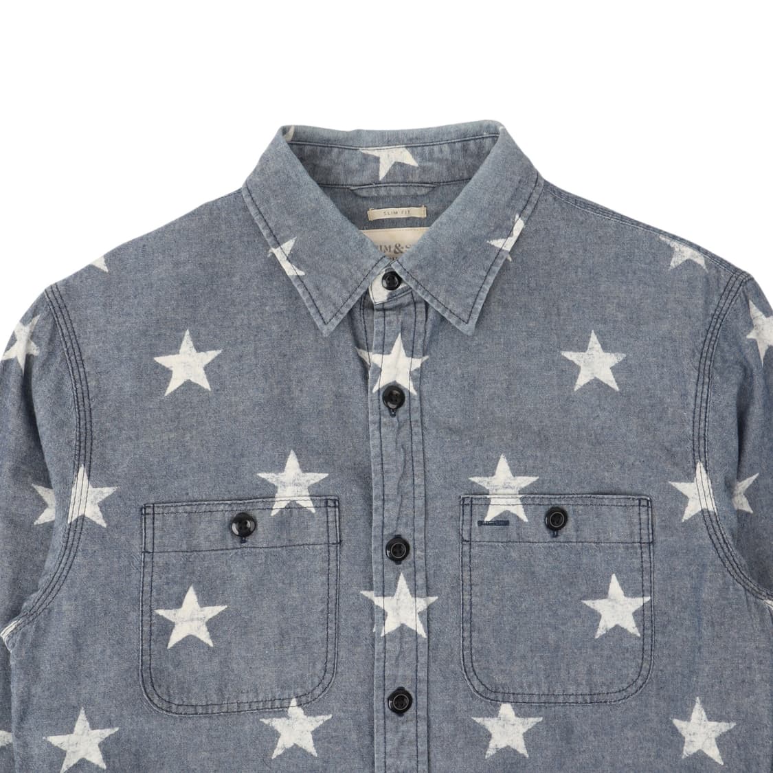 데님앤서플라이 스타 패턴 셔츠 상품이미지2
