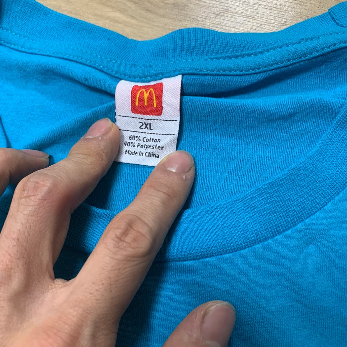 2XL) McDonald's 맥도날드 프렌치프라이 캐릭터 반팔티 상품이미지3