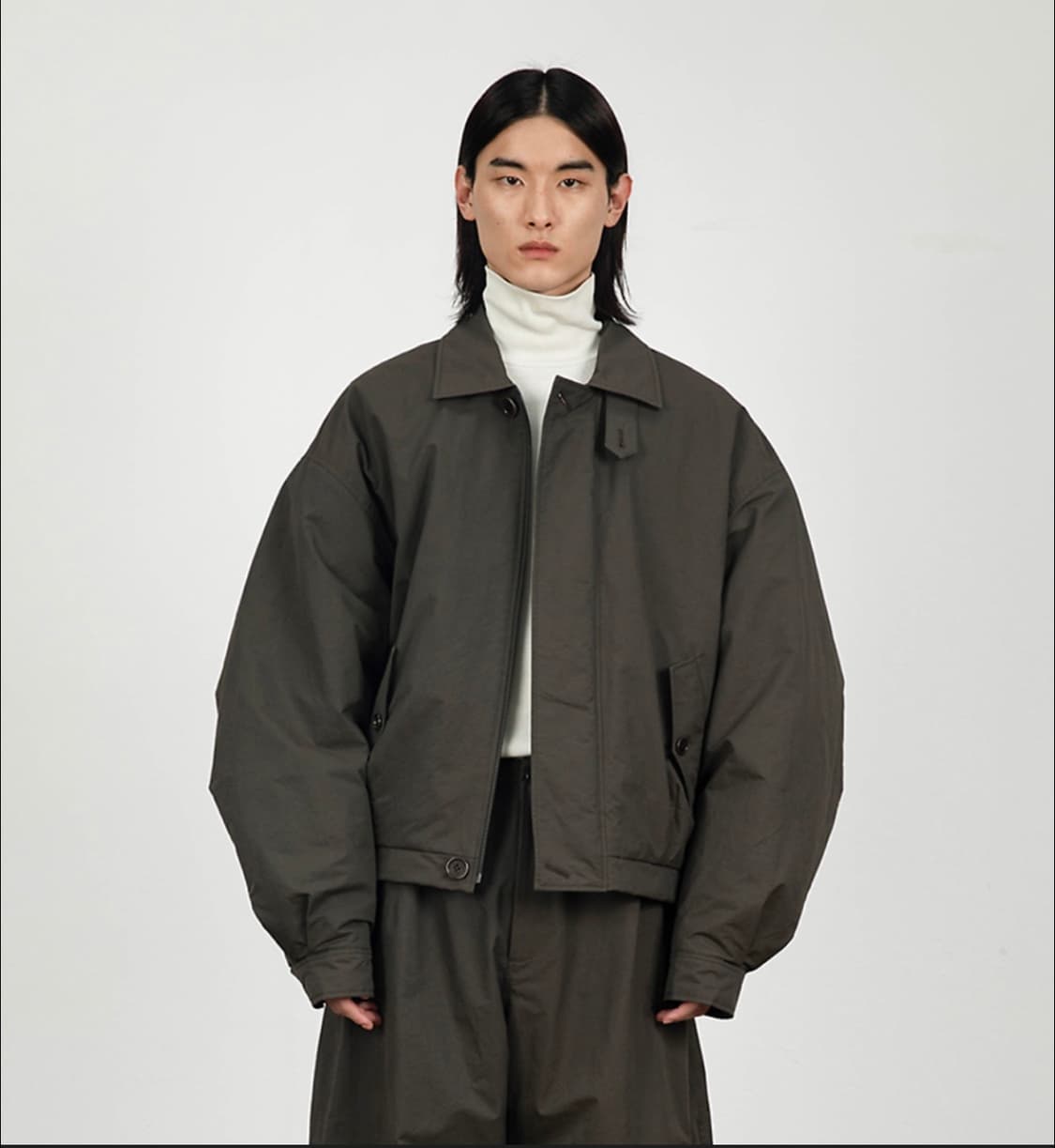 아모멘토 23FW 패디드 코튼 나일론 점퍼 m사이즈 상품이미지2