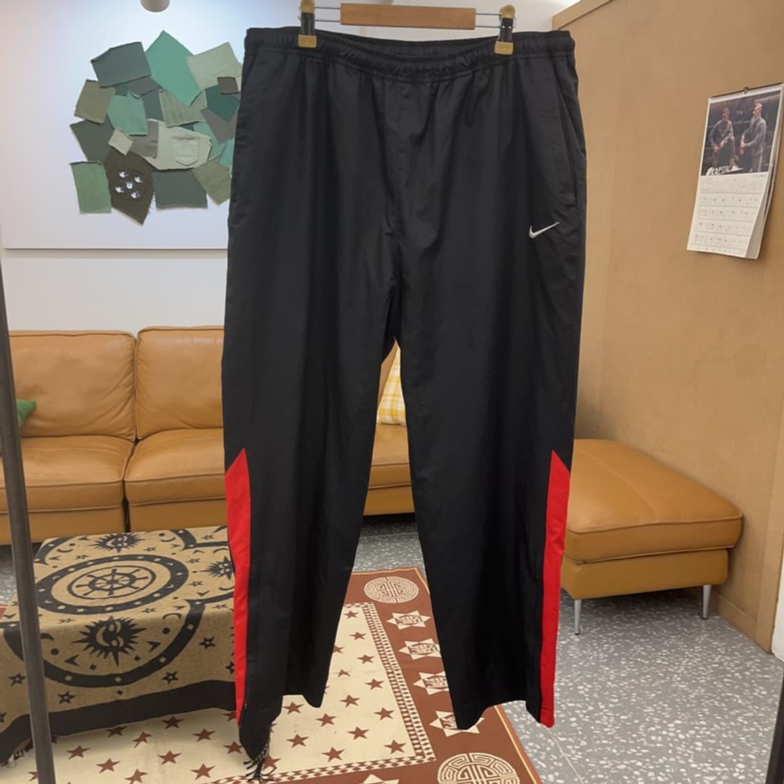 나이키 올드스쿨 레트로 00's 바람막이 트랙팬츠 XL C08756 상품이미지3