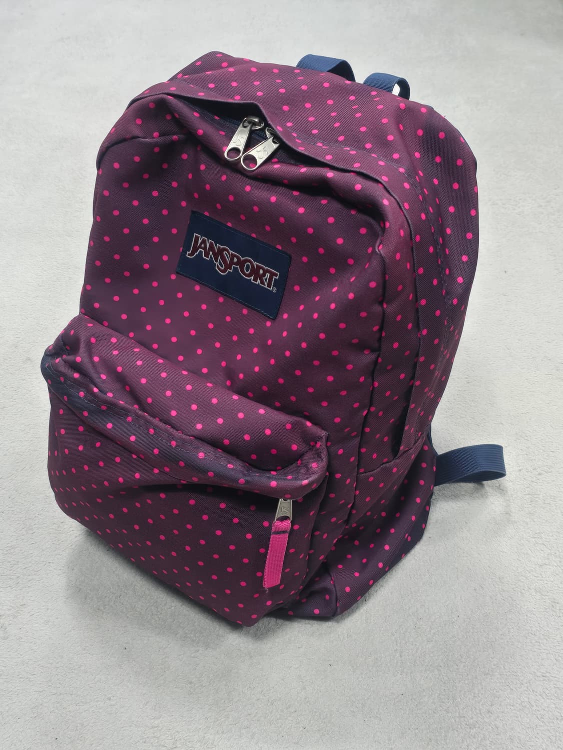 Jansport 잔스포츠 y2k 땡땡이 백팩 상품이미지1