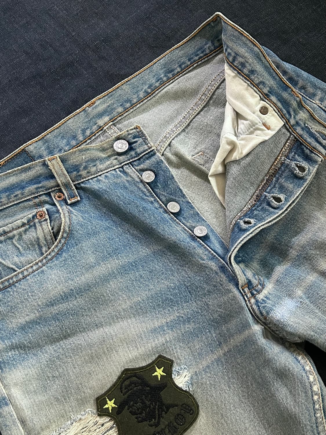 00s 리바이스 501xx 패치워크 Made in Mexico 상품이미지4