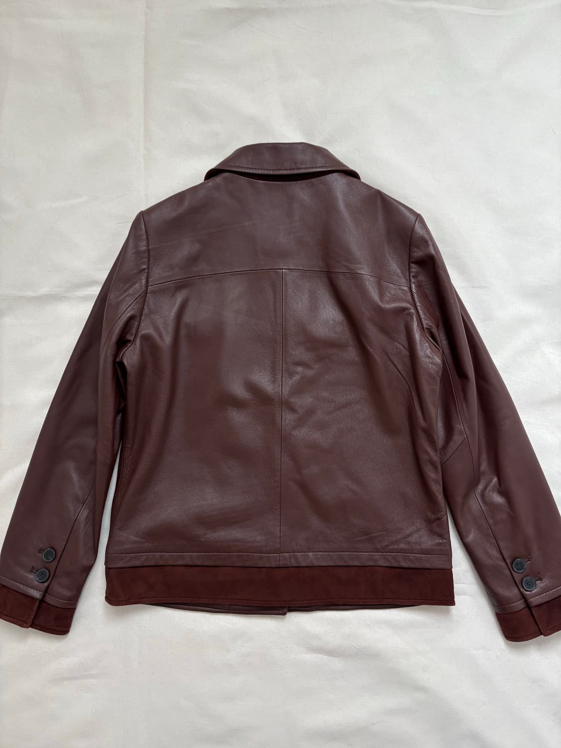 brown sheepskin leather jacket 상품이미지7