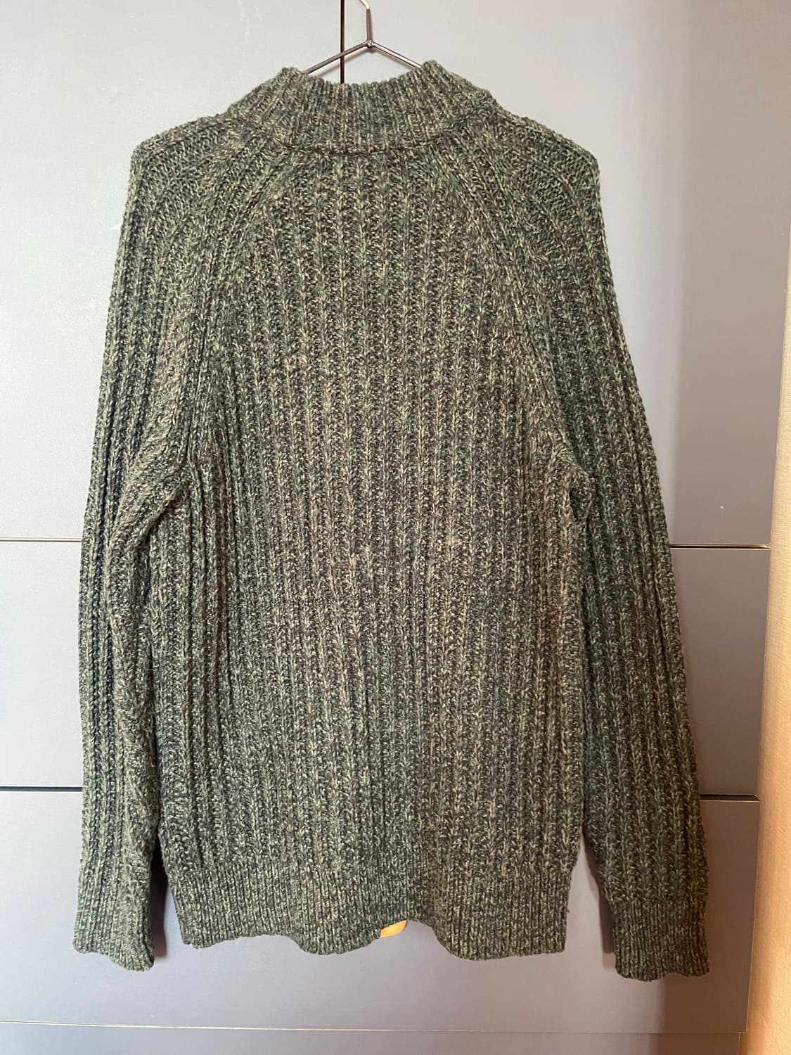 유니클로 그런지 그린 니트 상품이미지5