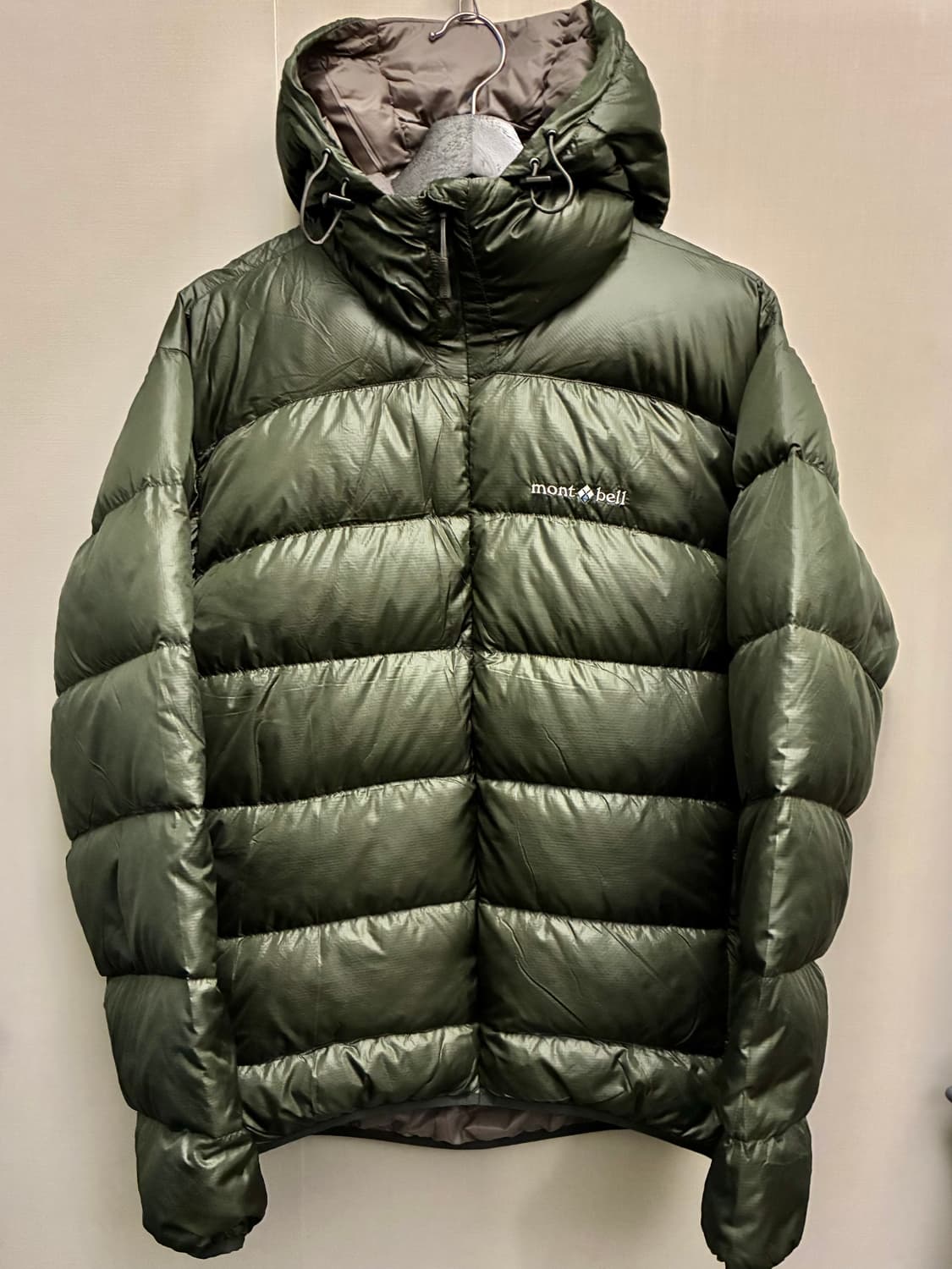 (L)mont-bell japan 몽벨 알파인 구스다운 후드 패딩점퍼 상품이미지1