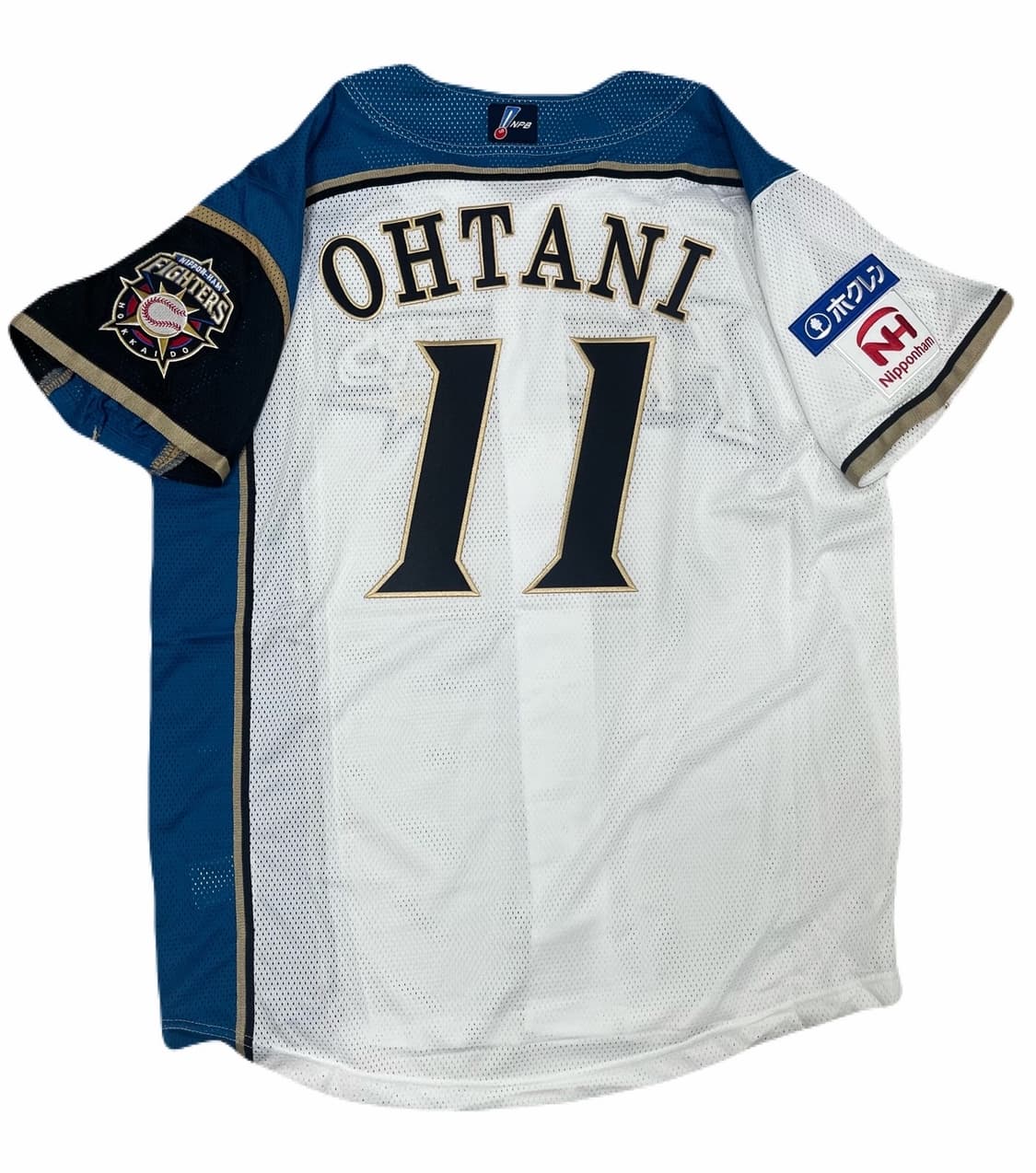(미즈노) 오타니 쇼헤이 니혼햄 파이터즈 홈 정품 유니폼 상품이미지1