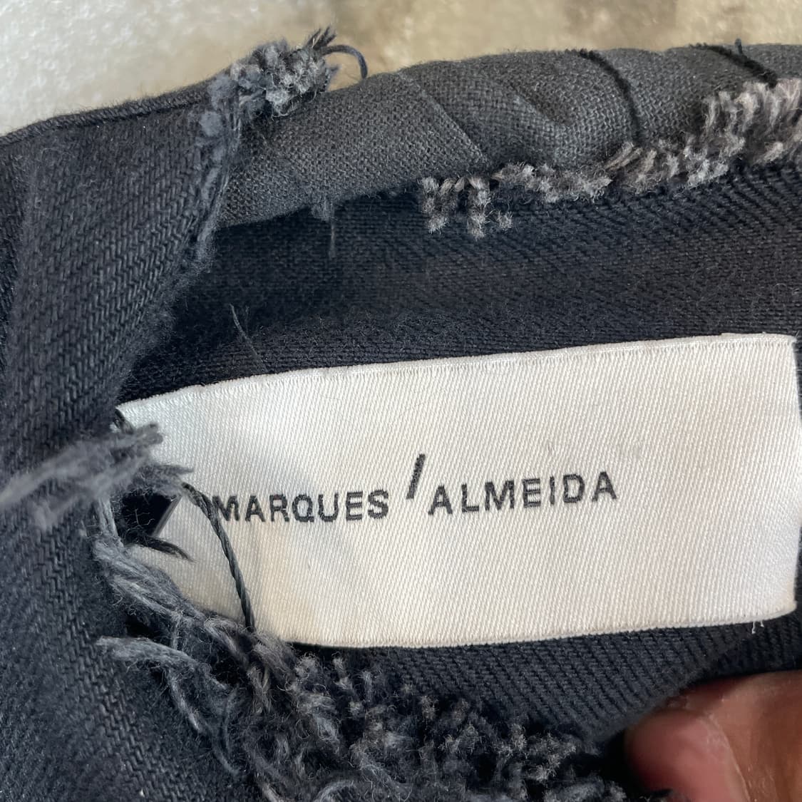 마르케스 알메이다 로우엣지 타이 데님 탑 상품이미지7