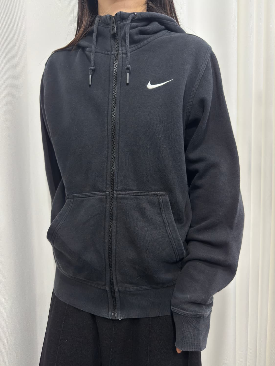 nike logo hood zipup 상품이미지1