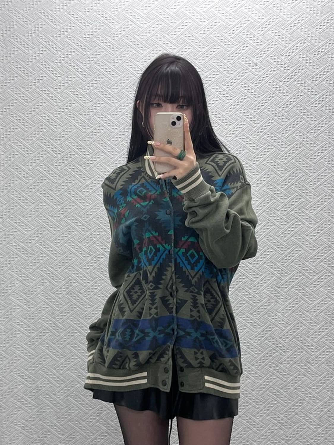 데님 앤 서플라이 랄프로렌 에스닉 히피 바시티 자켓 XL C10061 상품이미지2