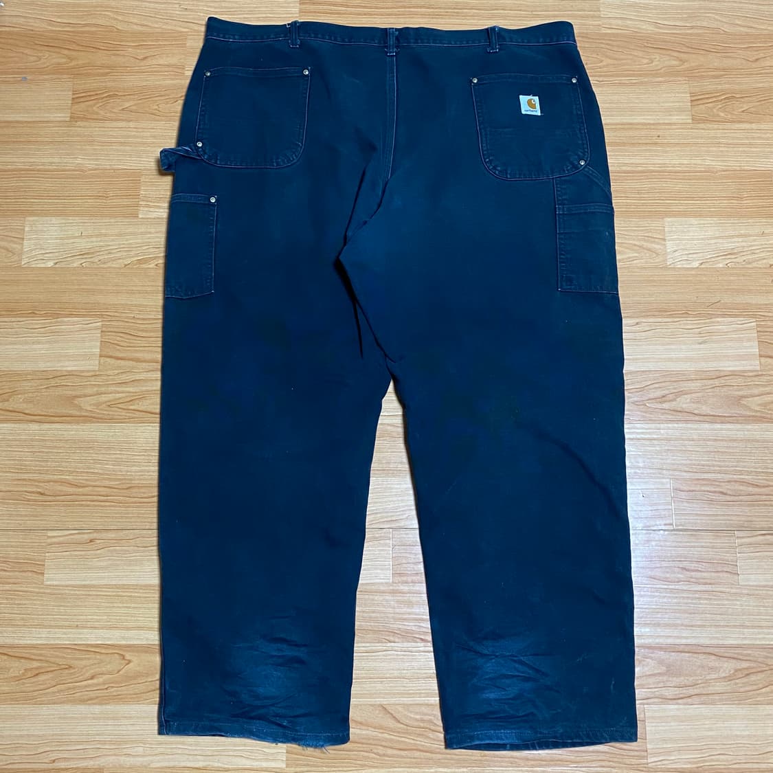 칼하트 B01 BLK 더블니 카펜터 팬츠 48x30 상품이미지2