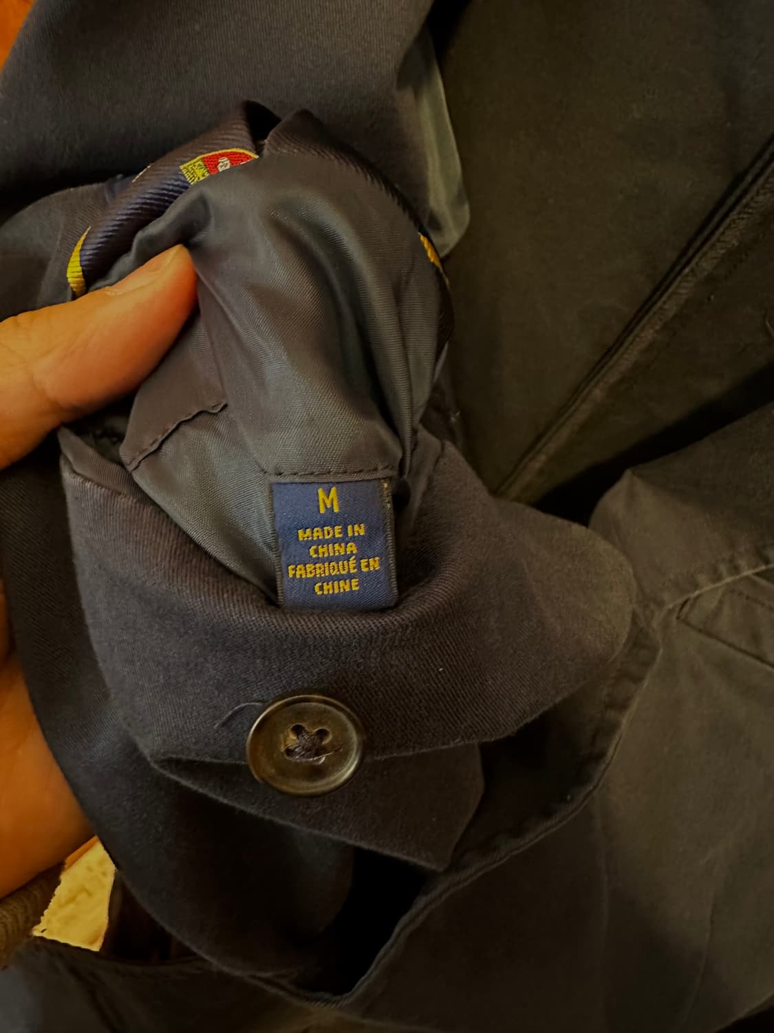 폴로 랄프로렌 치노 블레이저 자켓 네이비 M 상품이미지4