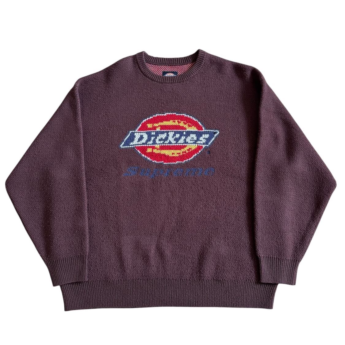 슈프림 디키즈 스웨터 니트 브라운 상품이미지2