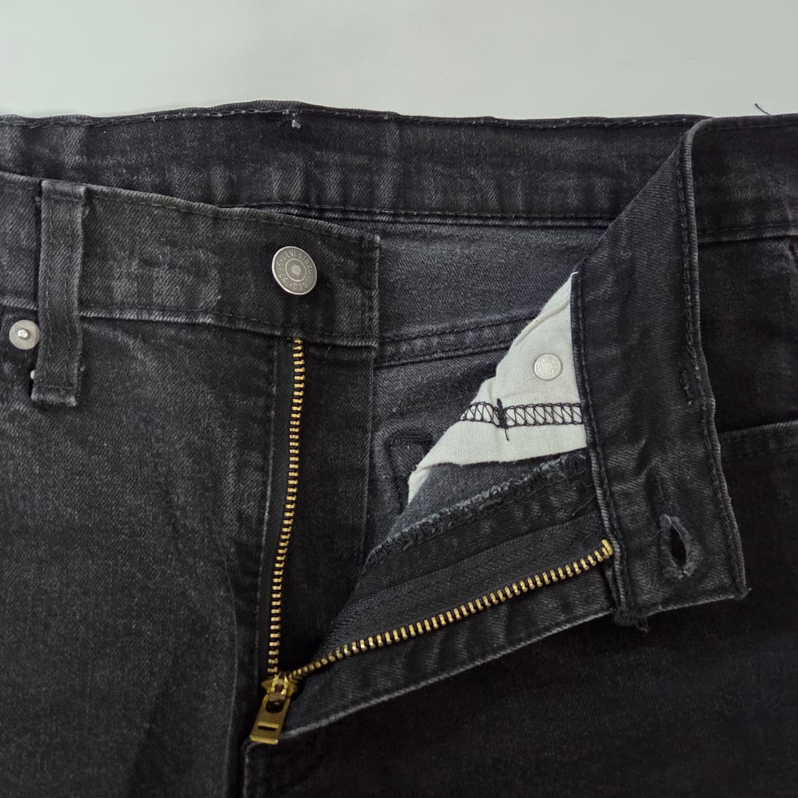 리바이스 511 흑청 데님팬츠 32/32 상품이미지5