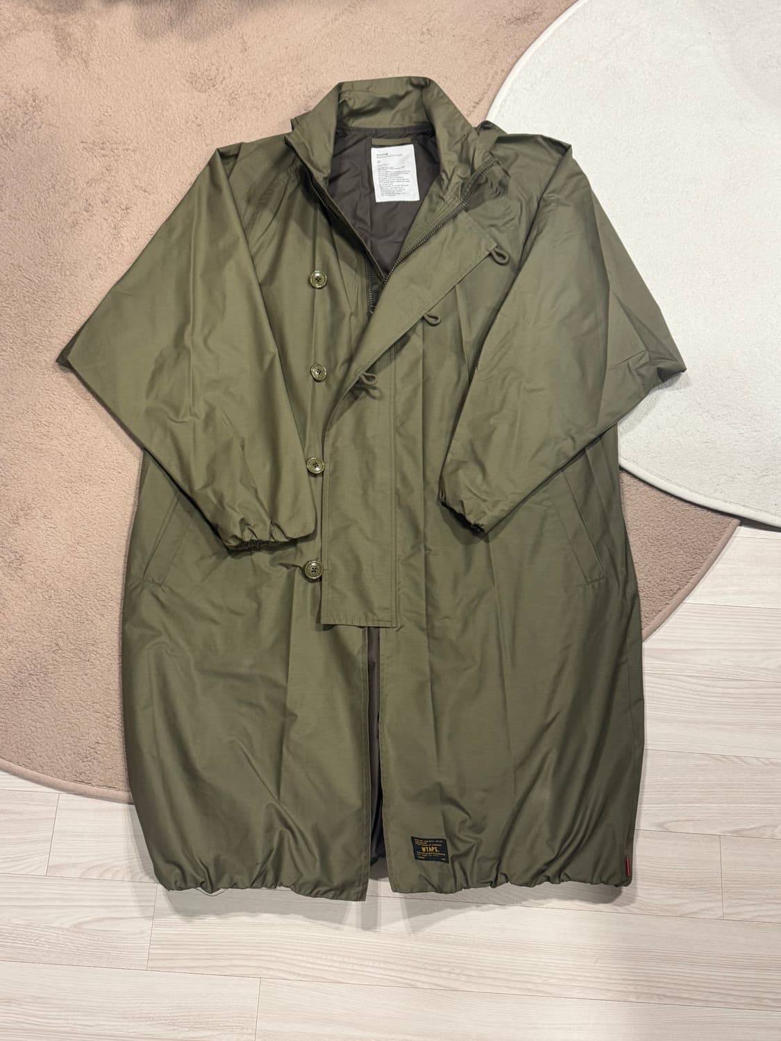 더블탭스 wtaps 피쉬테일 후디드 파카 3사이즈 상품이미지2