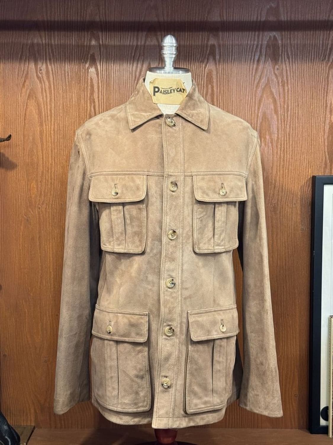 톰포드 스웨이드 자켓 상품이미지7