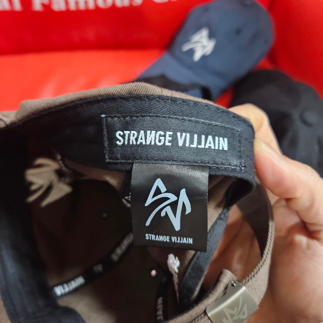(미사용)스트레인지 빌런 25fw 인플 볼캡 Free 상품이미지10