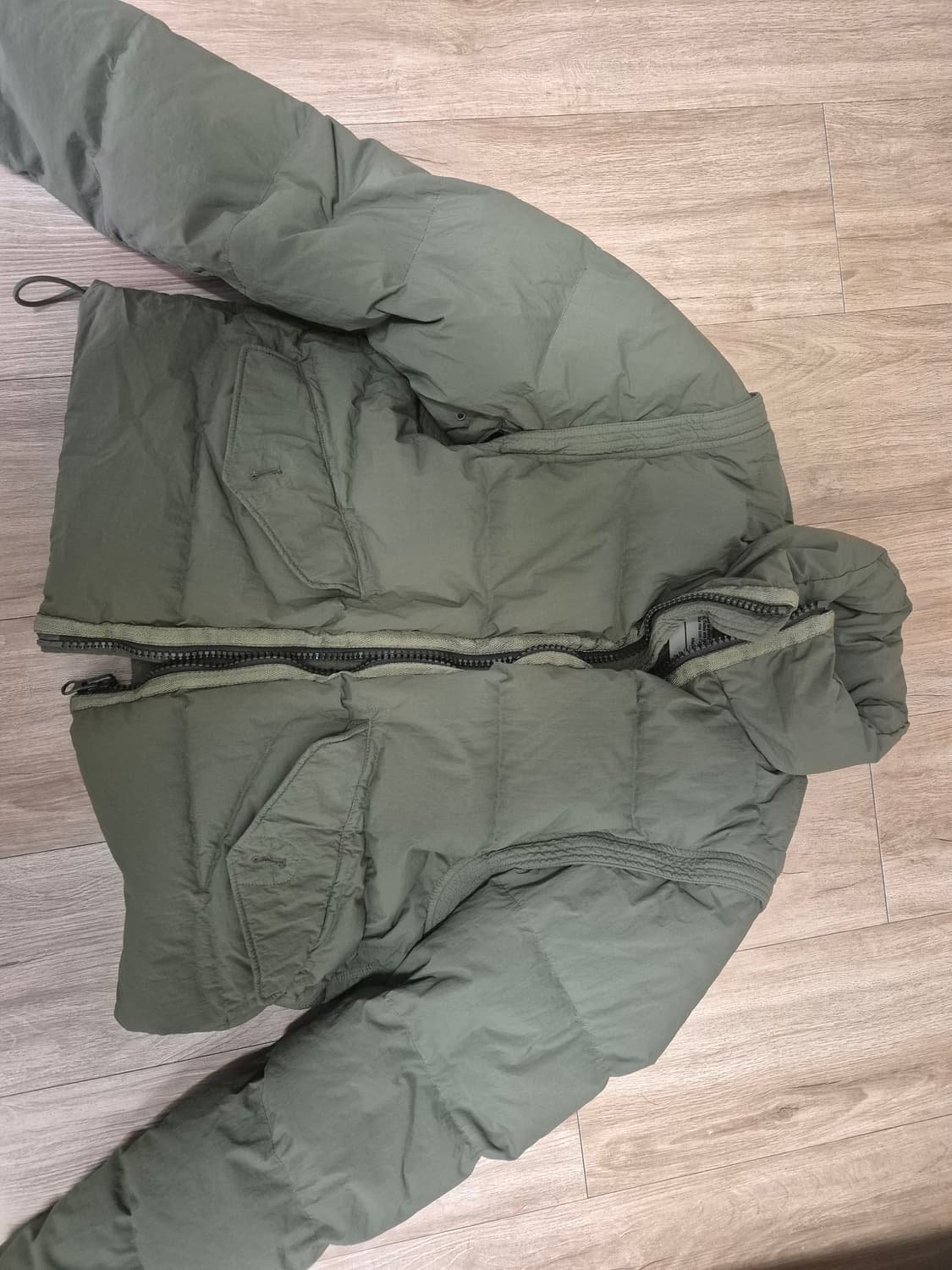 텐씨 오스트랄 다운 베스트 자켓 올리브 48 상품이미지2