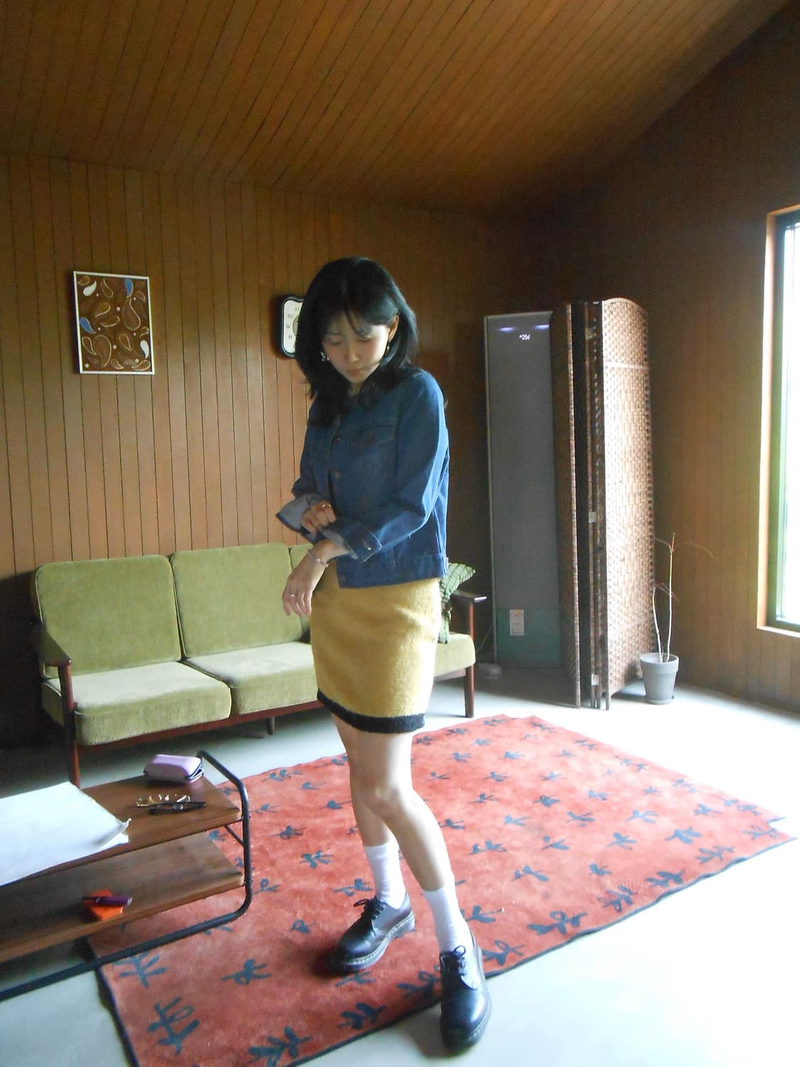 노카라 데님 자켓 상품이미지2