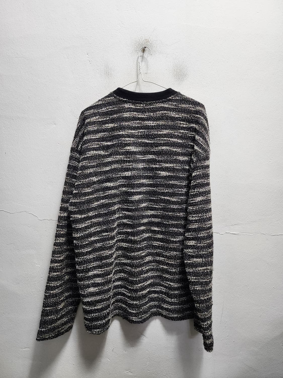 메종미네드 트위드 니트 긴팔티 상품이미지2