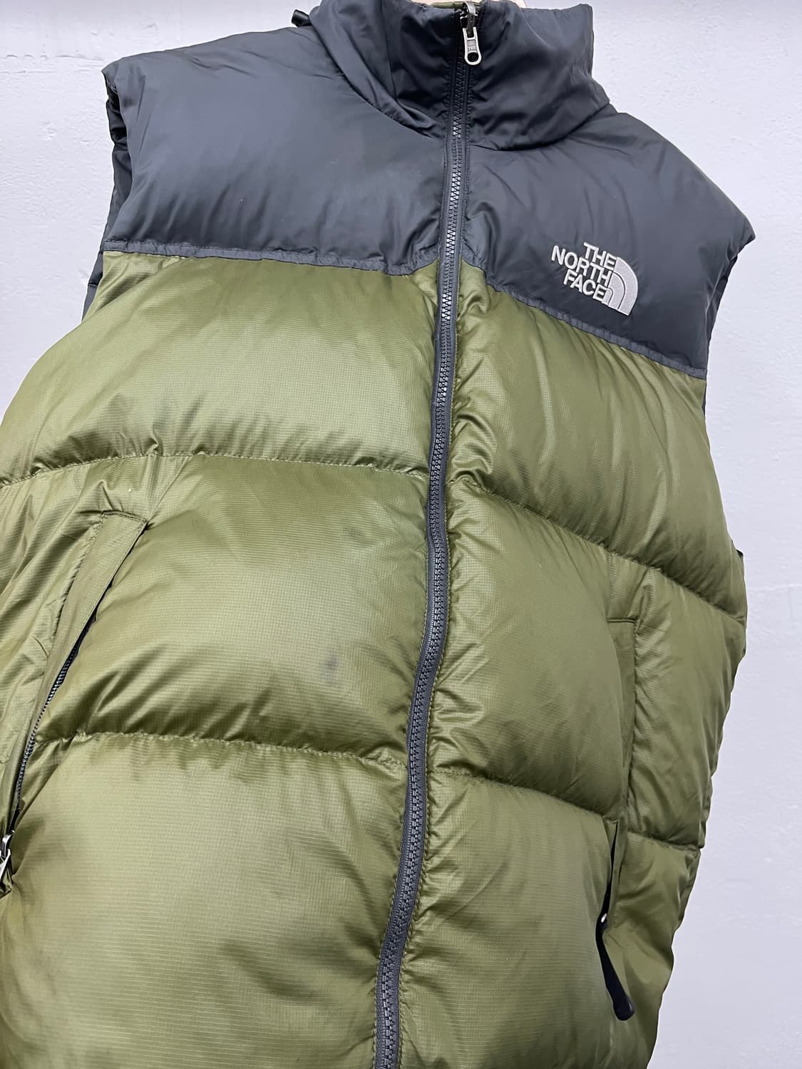 XL) THE NORTH FACE KHAKI PADDED VEST 상품이미지2