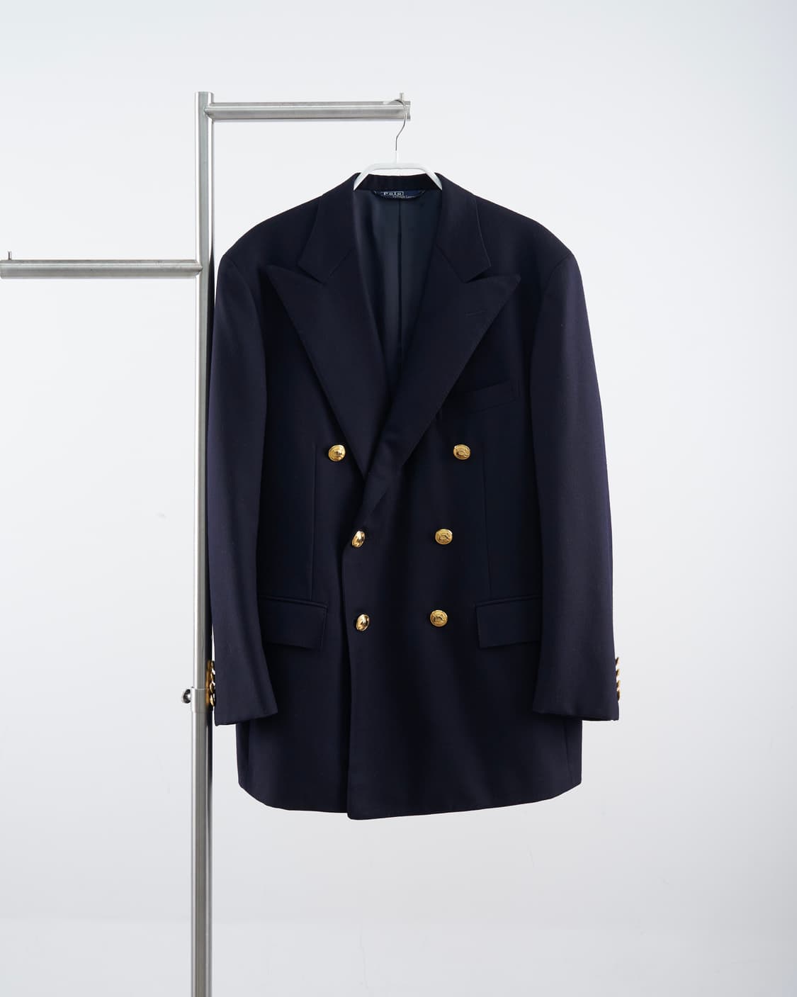 Polo Ralph Lauren 금장 버튼 더블 블레이저 상품이미지1