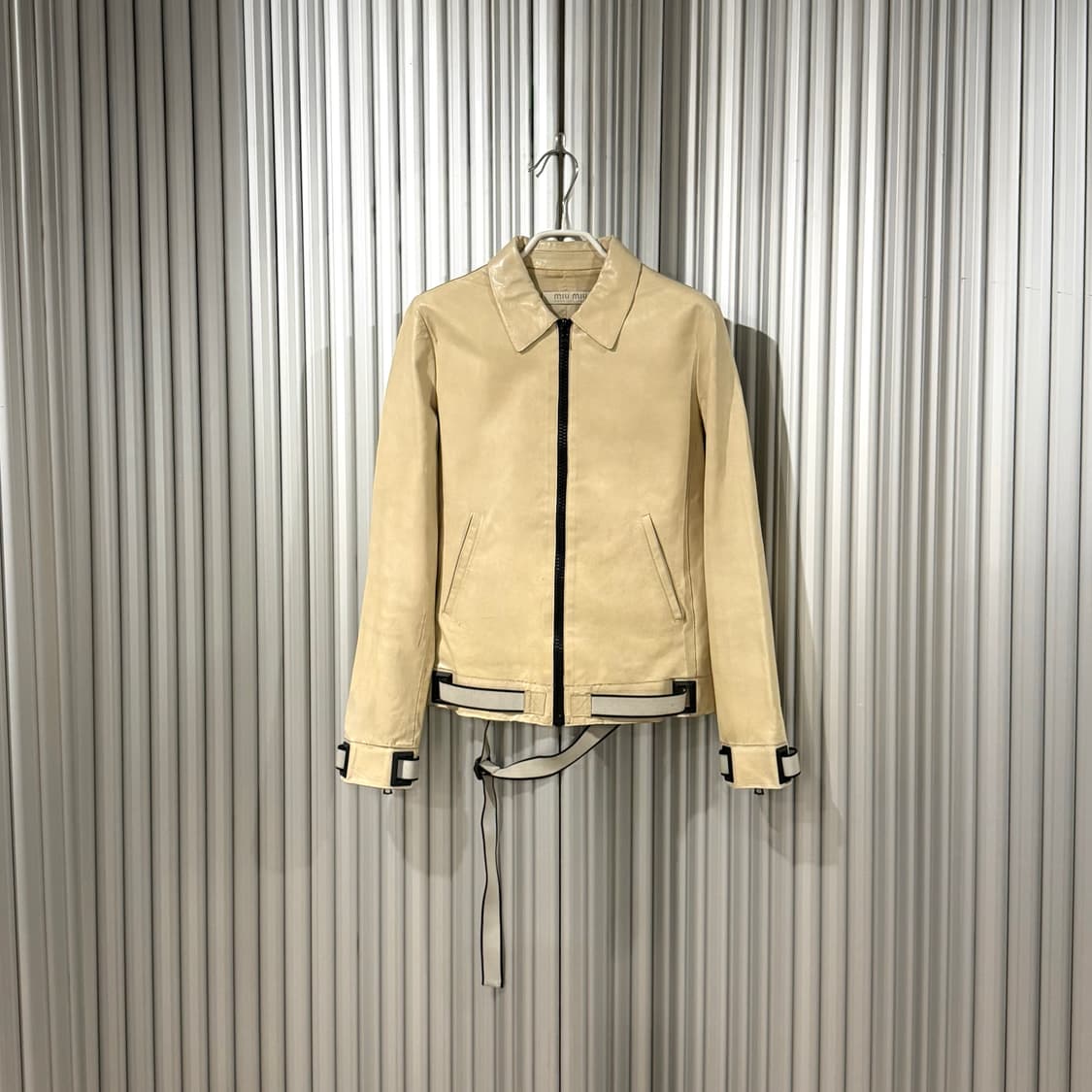 miumiu leather Jacket 상품이미지1
