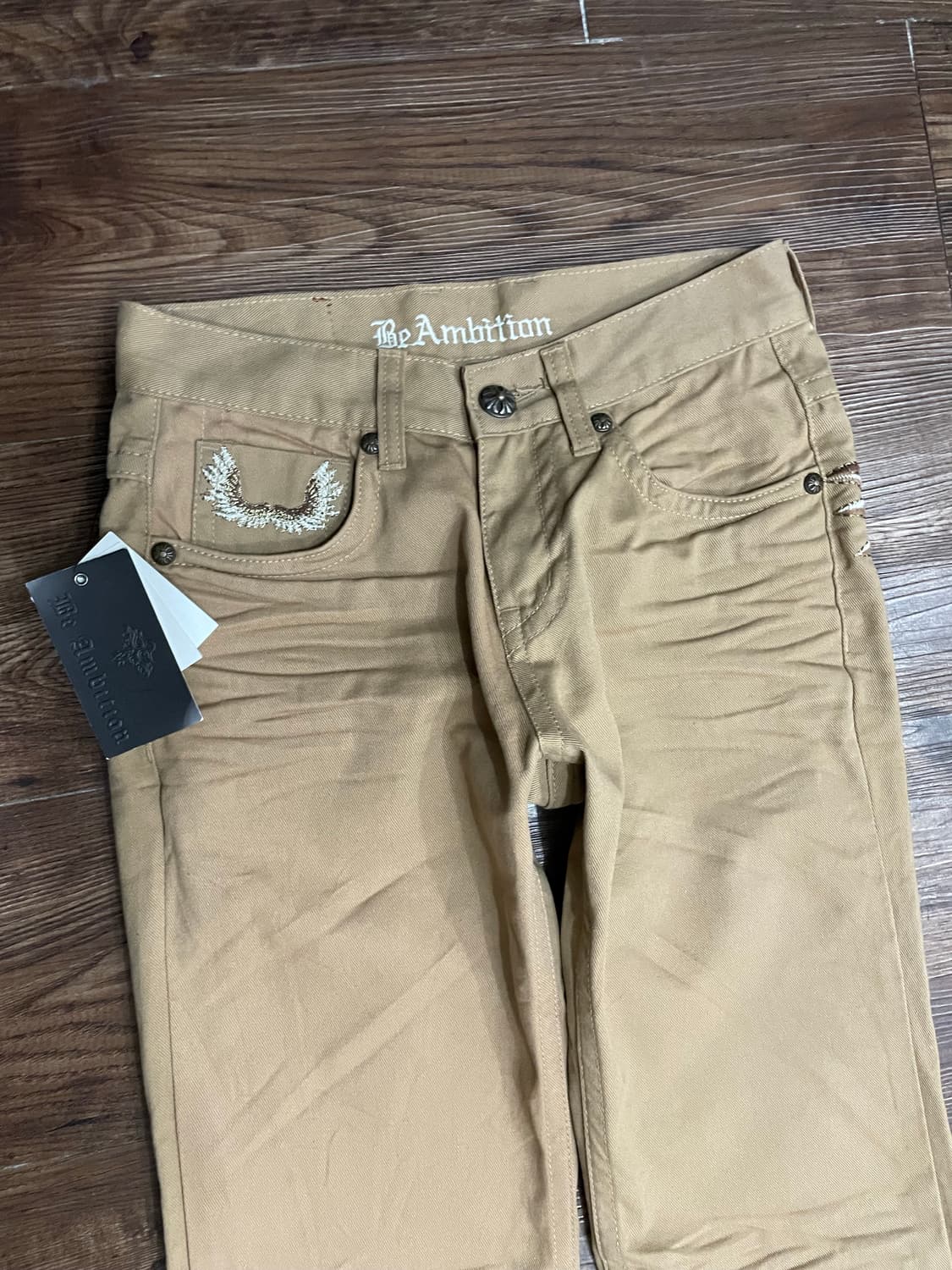 Be Ambition Cross Patch Wing Pants 상품이미지3