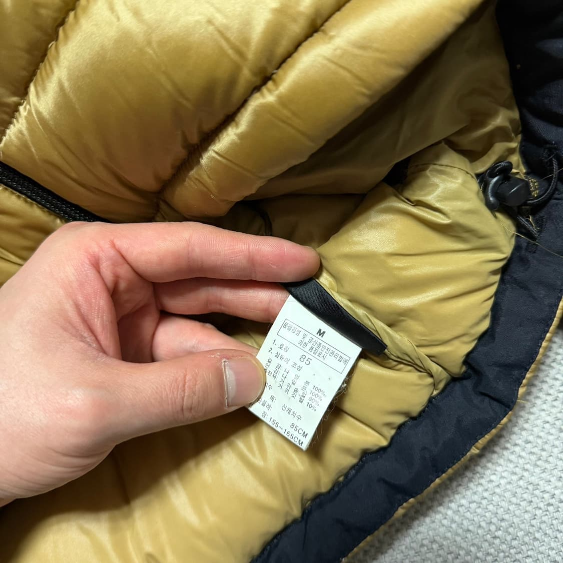 노스페이스 700 구스다운 유광 패딩 상품이미지6