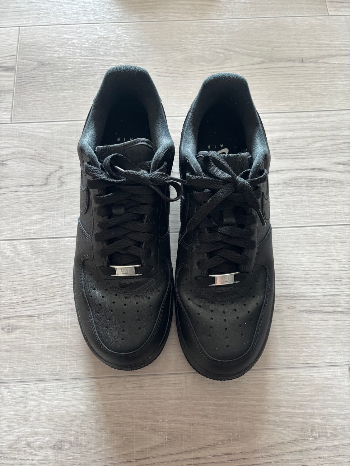 [265] 슈프림 나이키에어포스 블랙 상품이미지1