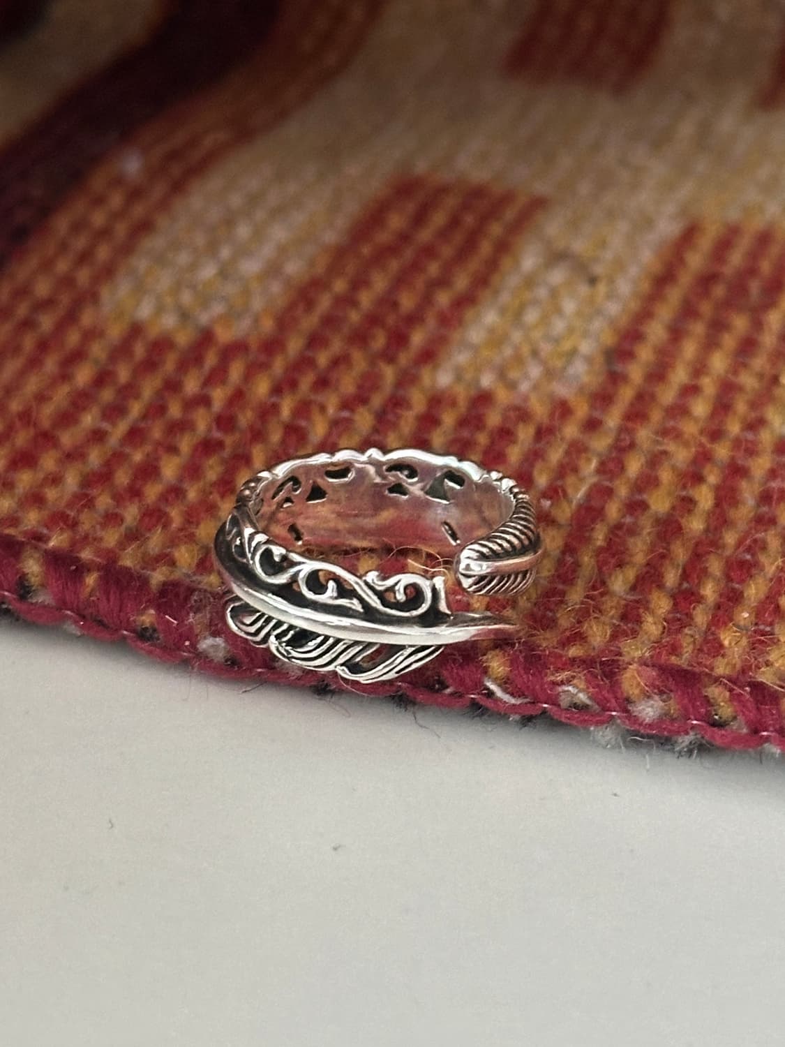 Feather 925Silver Ring🪶 상품이미지3