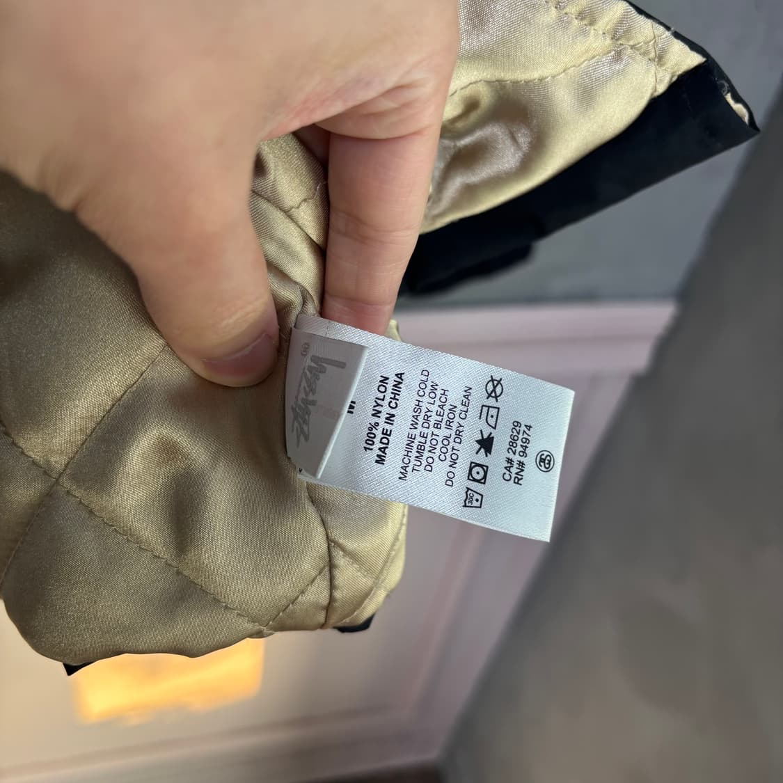 스투시 백로고 코치자켓  상품이미지4