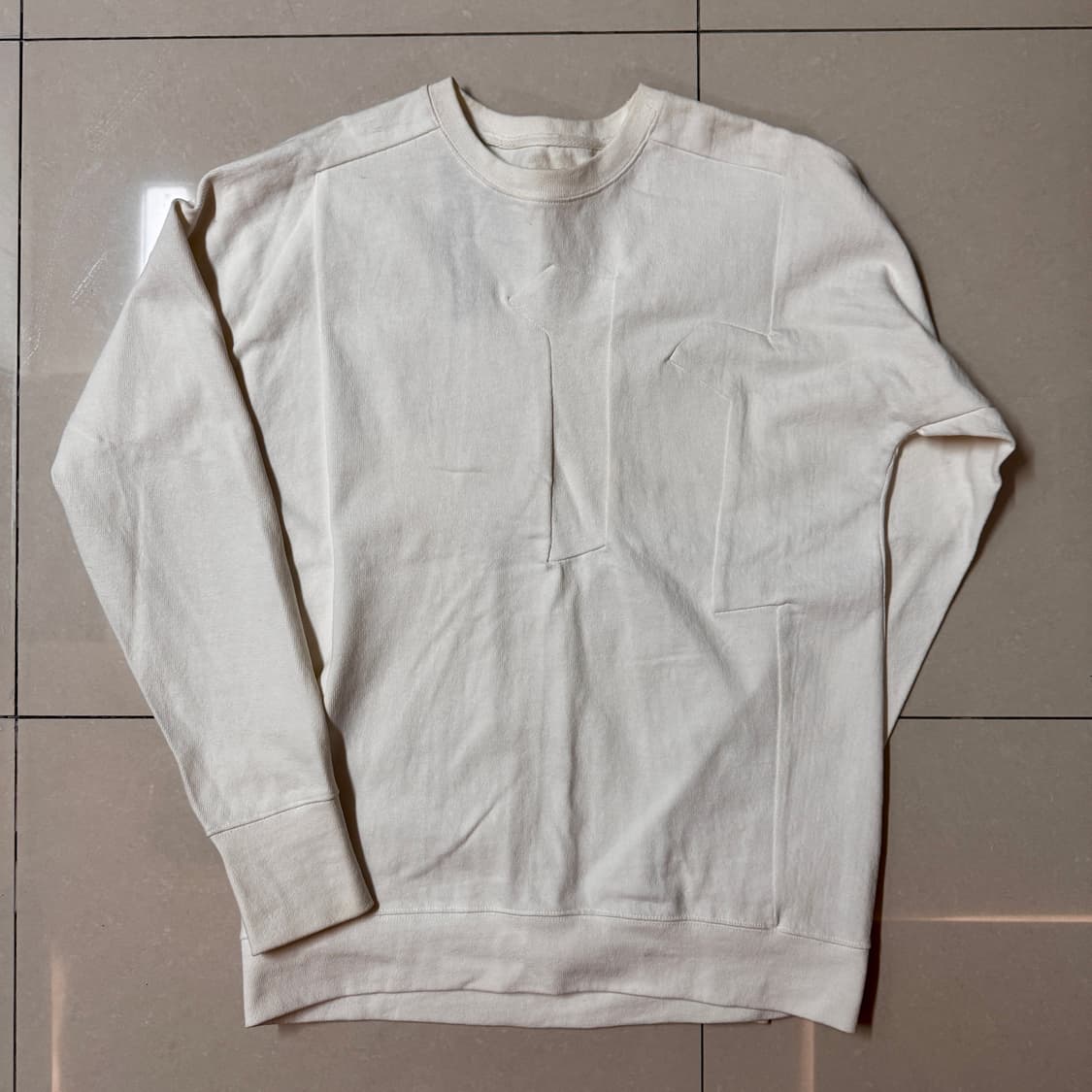 11 by 보리스 비잔 사베리 맨투맨 화이트 M 상품이미지1