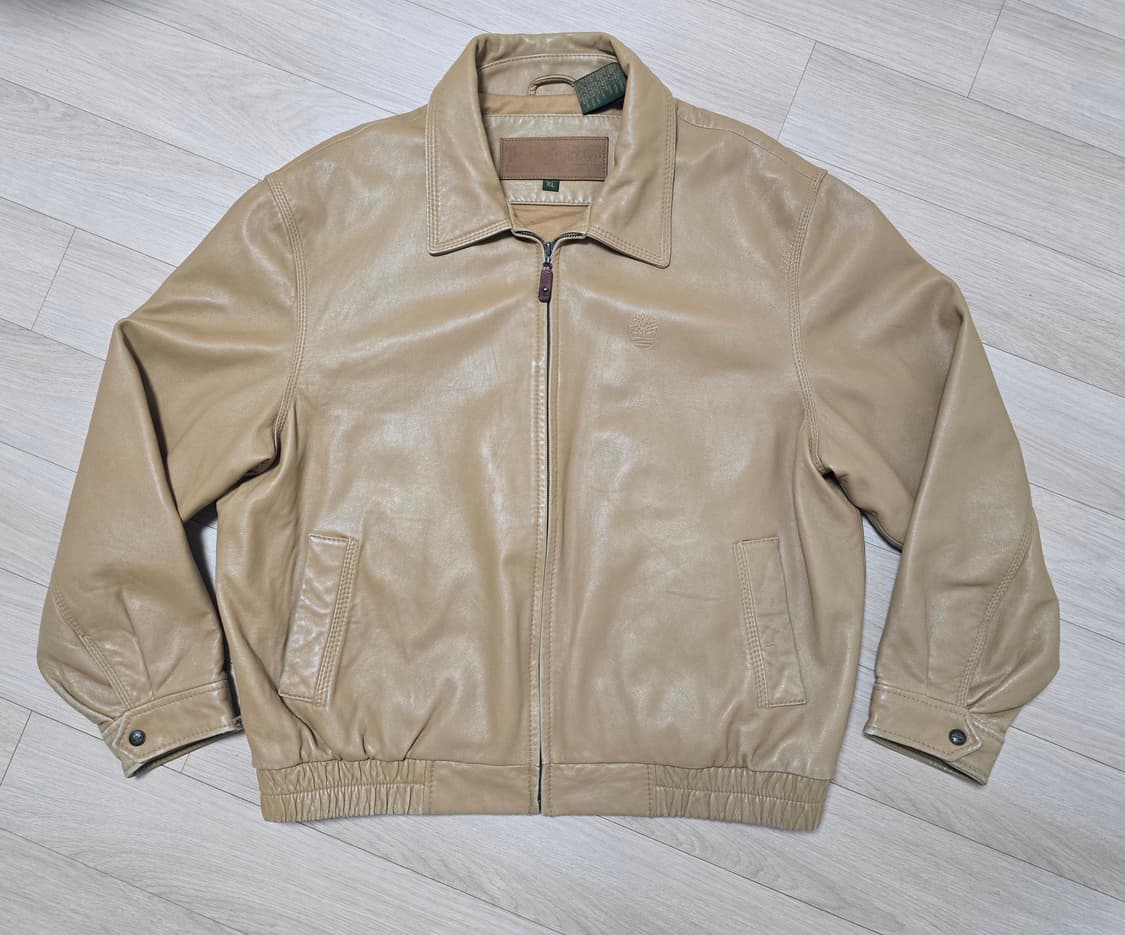 Timberland 램스킨 양가죽 레더자켓 XL 상품이미지1