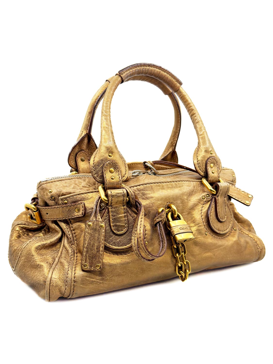 Chloe Paddington Padlock Tote Bag 상품이미지3