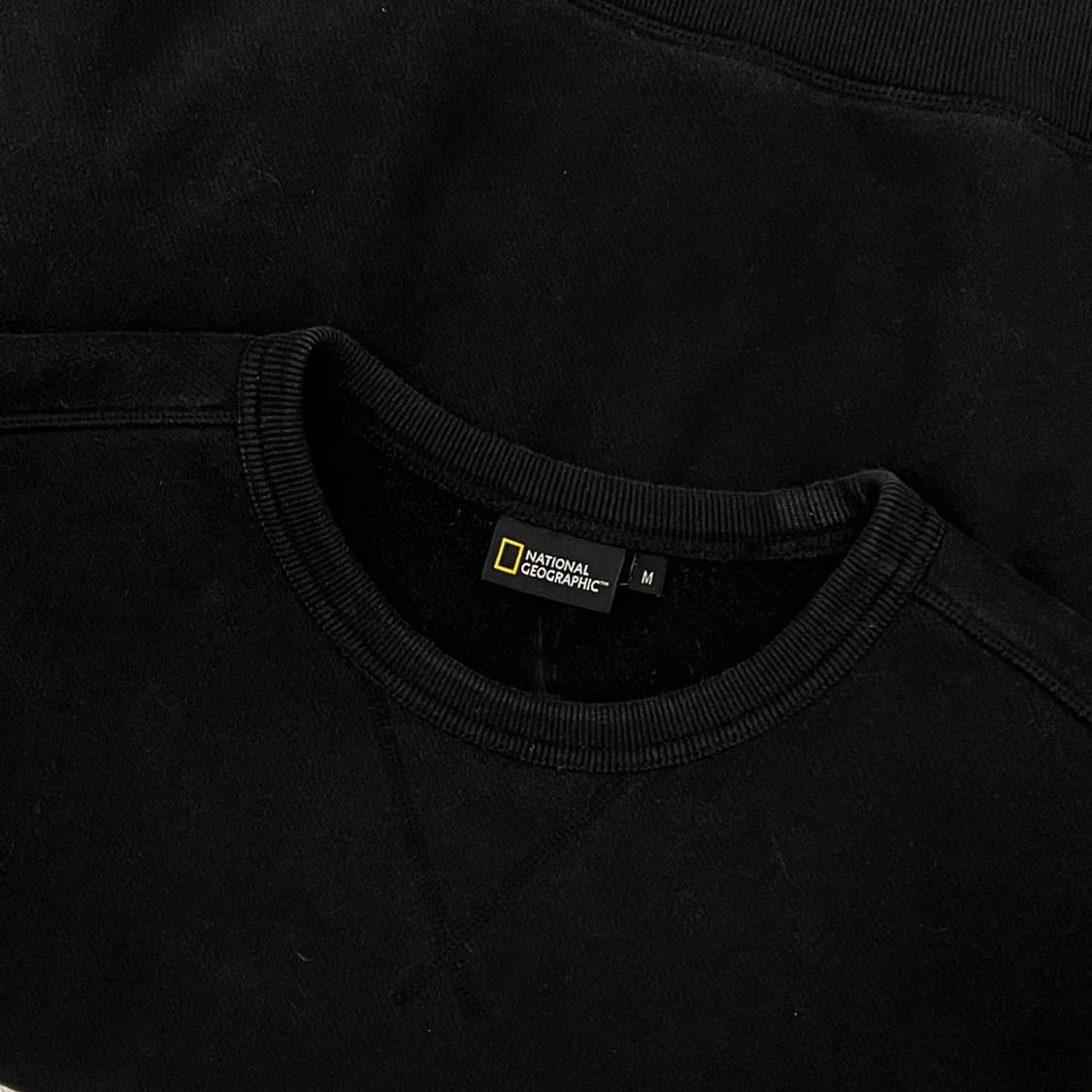 내셔널지오그래픽 와펜 기모 맨투맨 M 상품이미지3