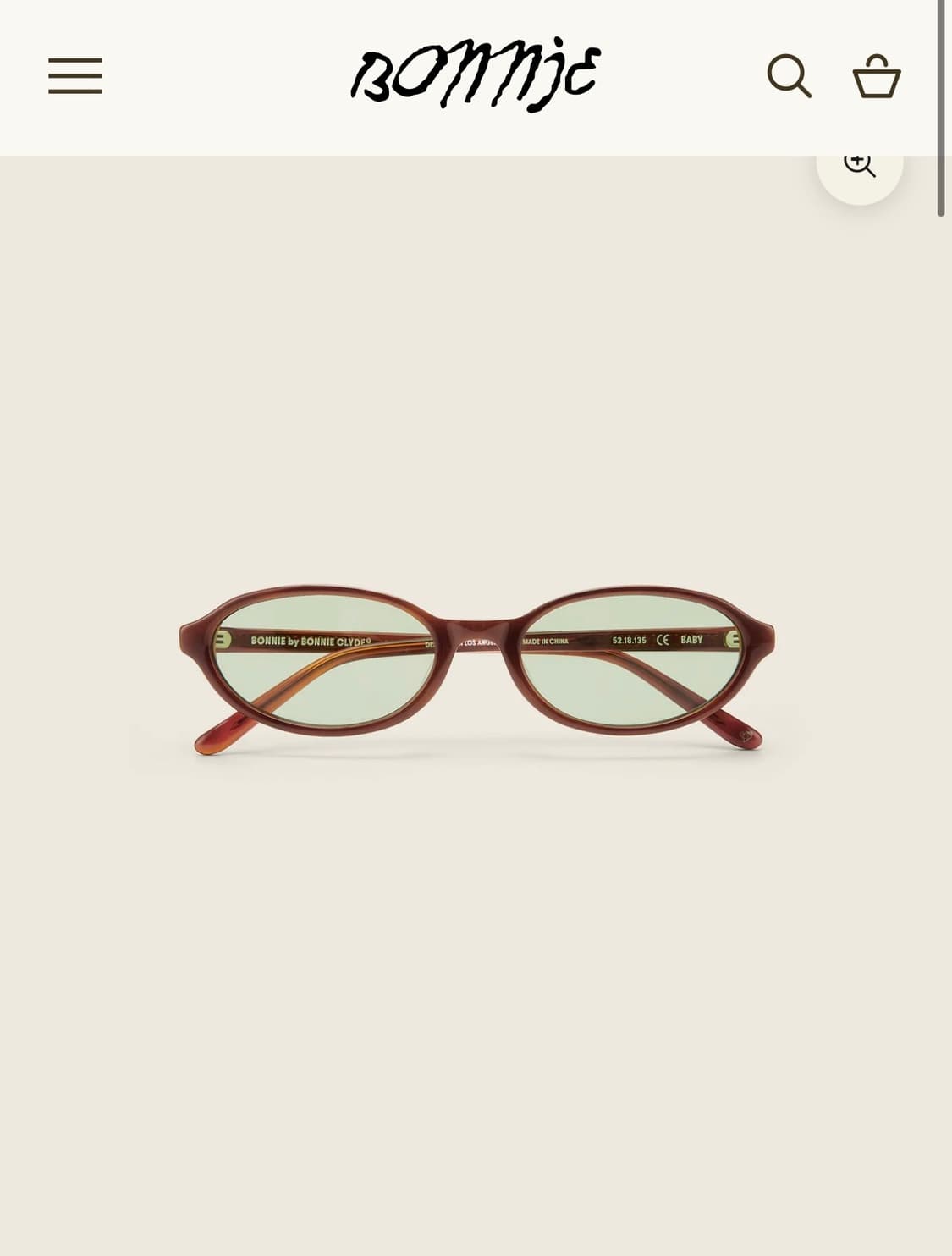 보니클라이드 선글라스 상품이미지1