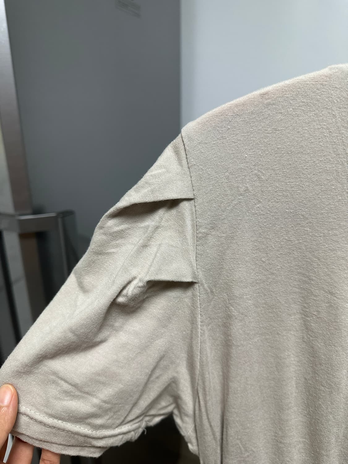 허리 셔링 포인트 티셔츠 토프 free 사이즈 상품이미지3