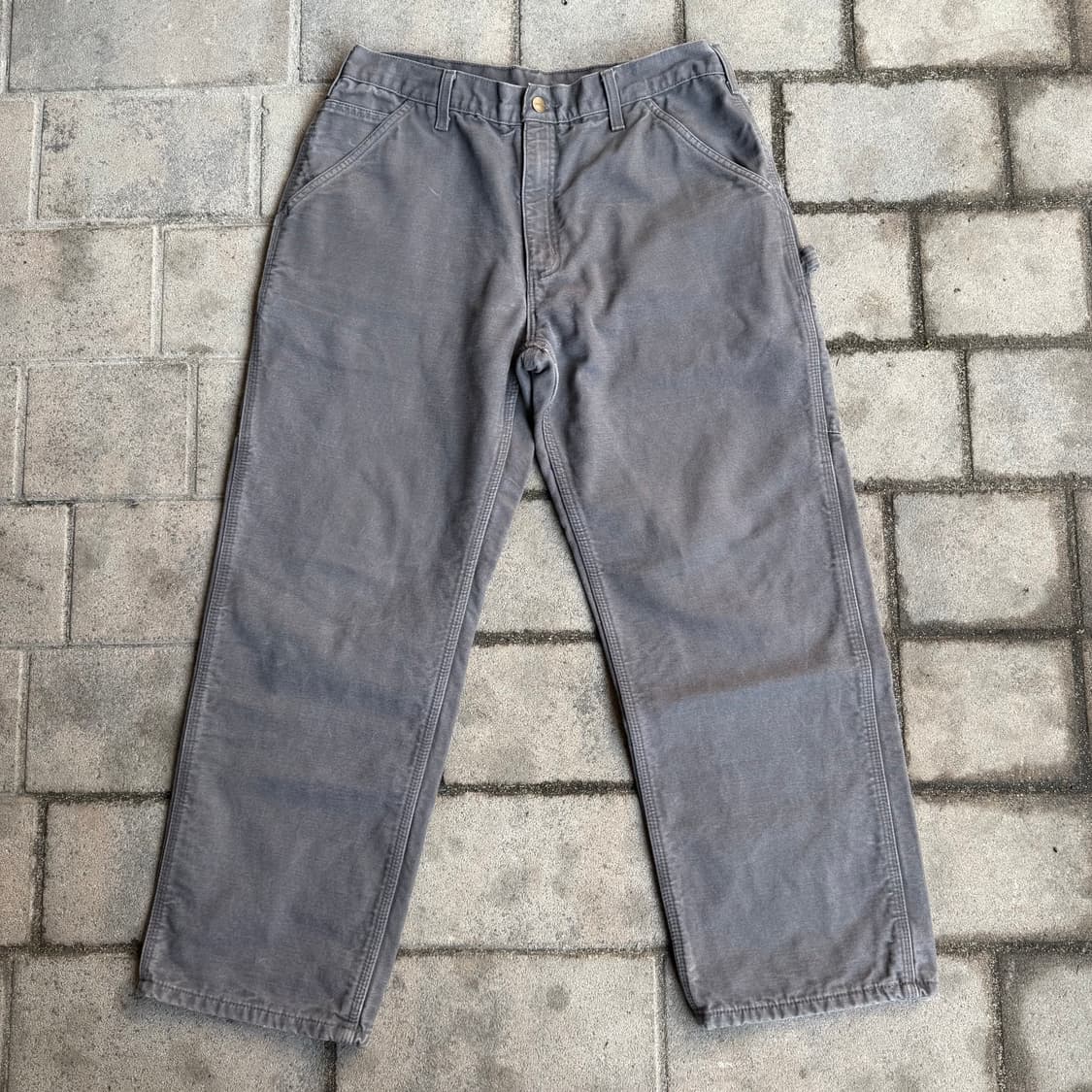 칼하트 B111 GVL 싱글니 카펜터 워크 팬츠 상품이미지1