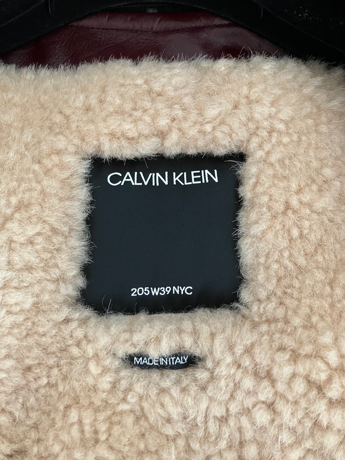 라프시몬스 ck 무스탕 봄버 상품이미지4