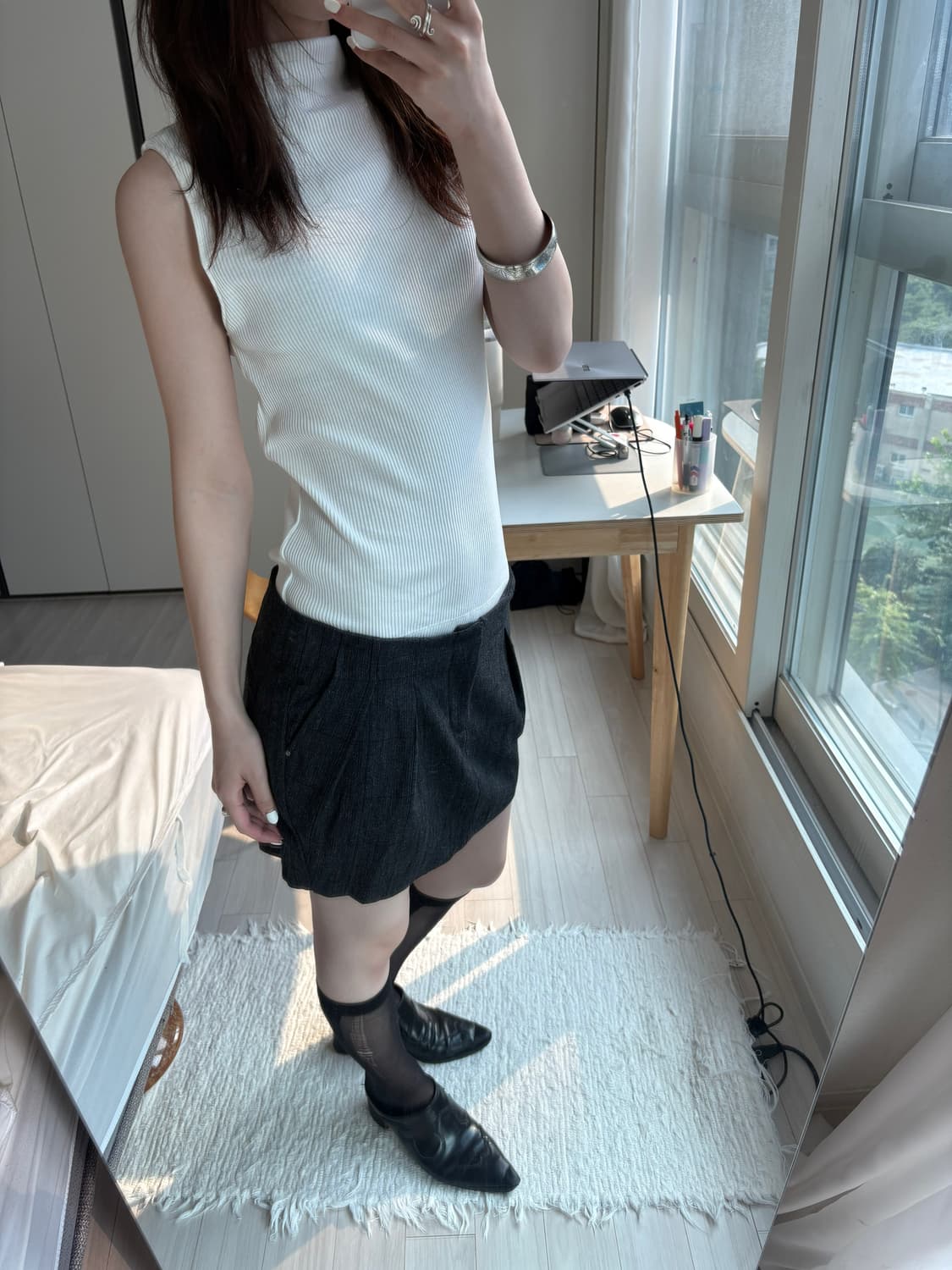Diesel Low-Rise Mini Skirt 상품이미지2