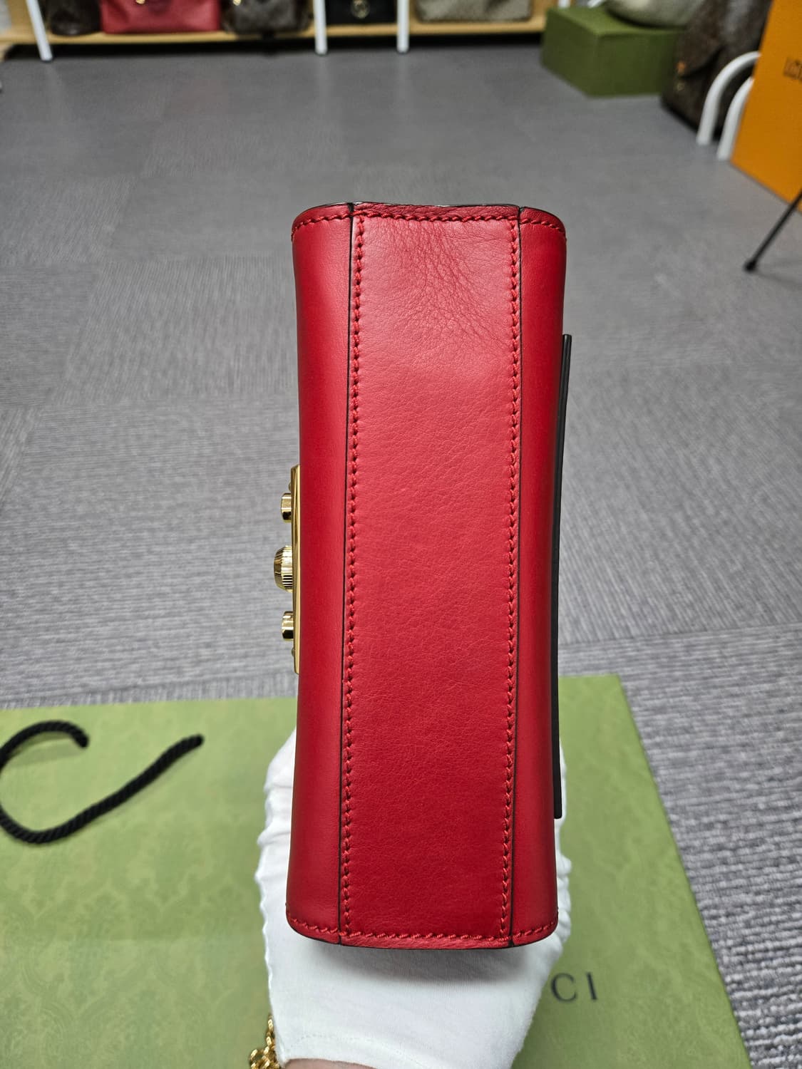 [특가][정품] 구찌 레드 패들락 숄더백 상품이미지6